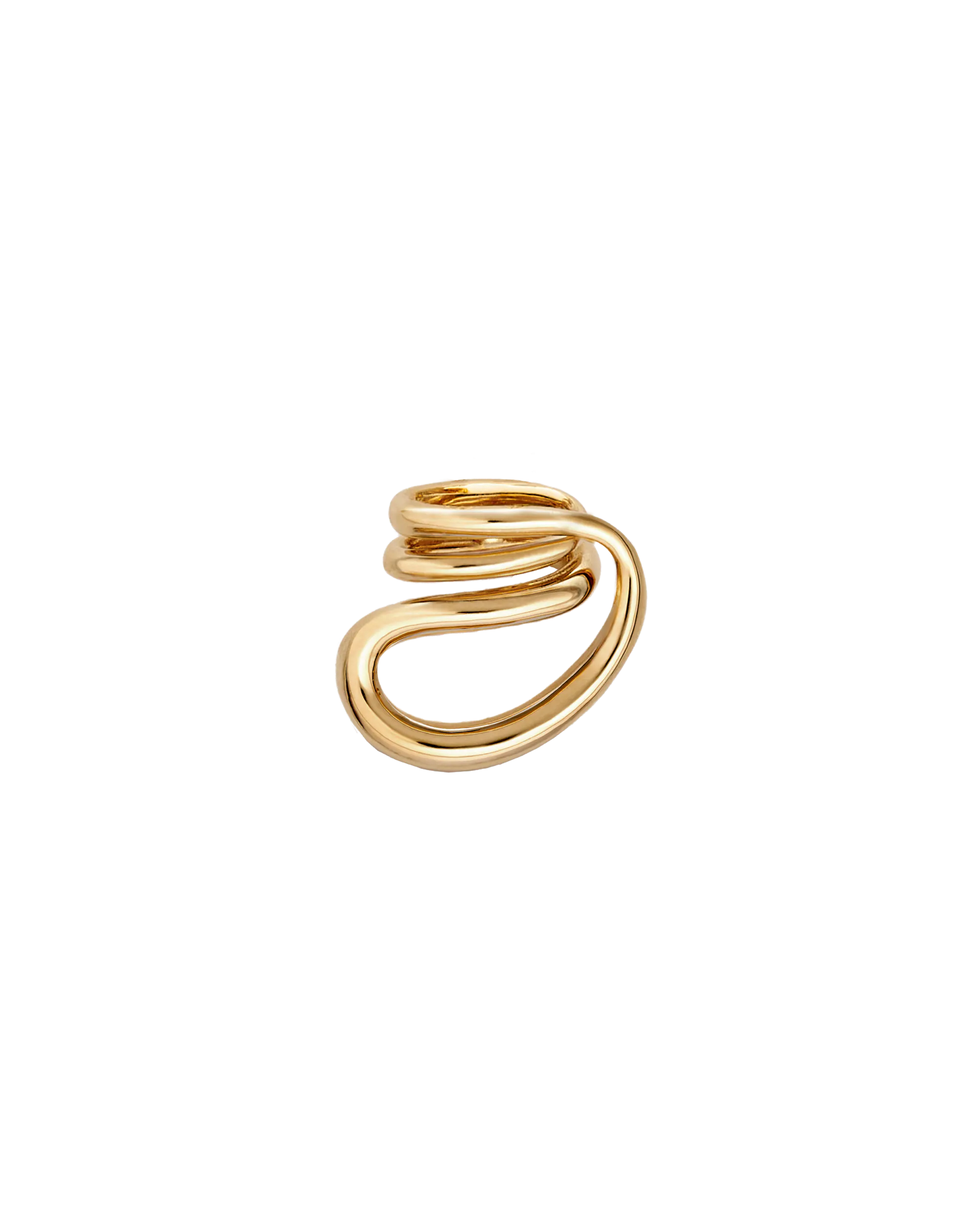 Charlotte Chesnais | Petit Round Trip Pendant in Yellow Gold