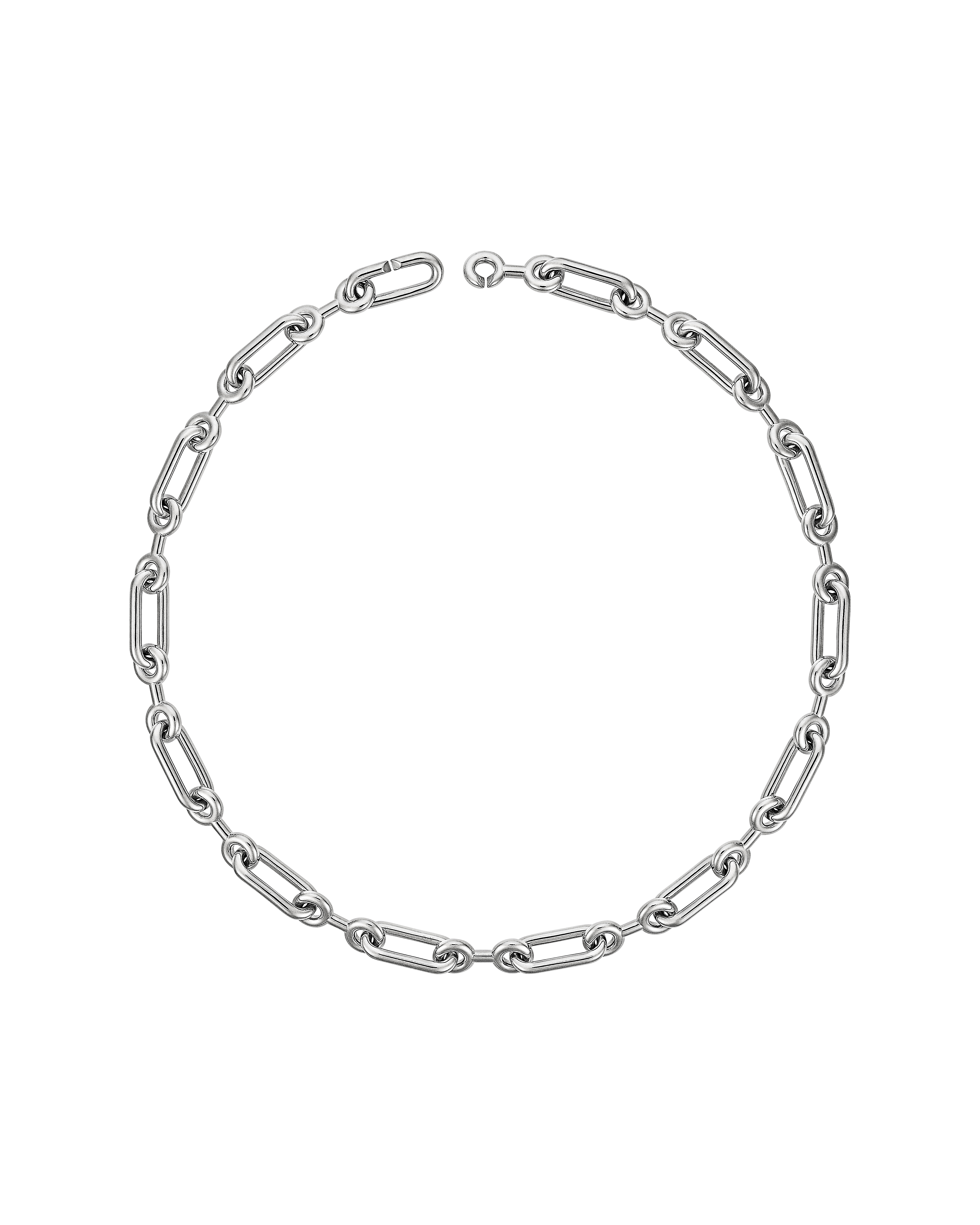 Charlotte Chesnais プチ・バイナリーチェーンネックレス_Short charlotte_chesnais_petit_binar