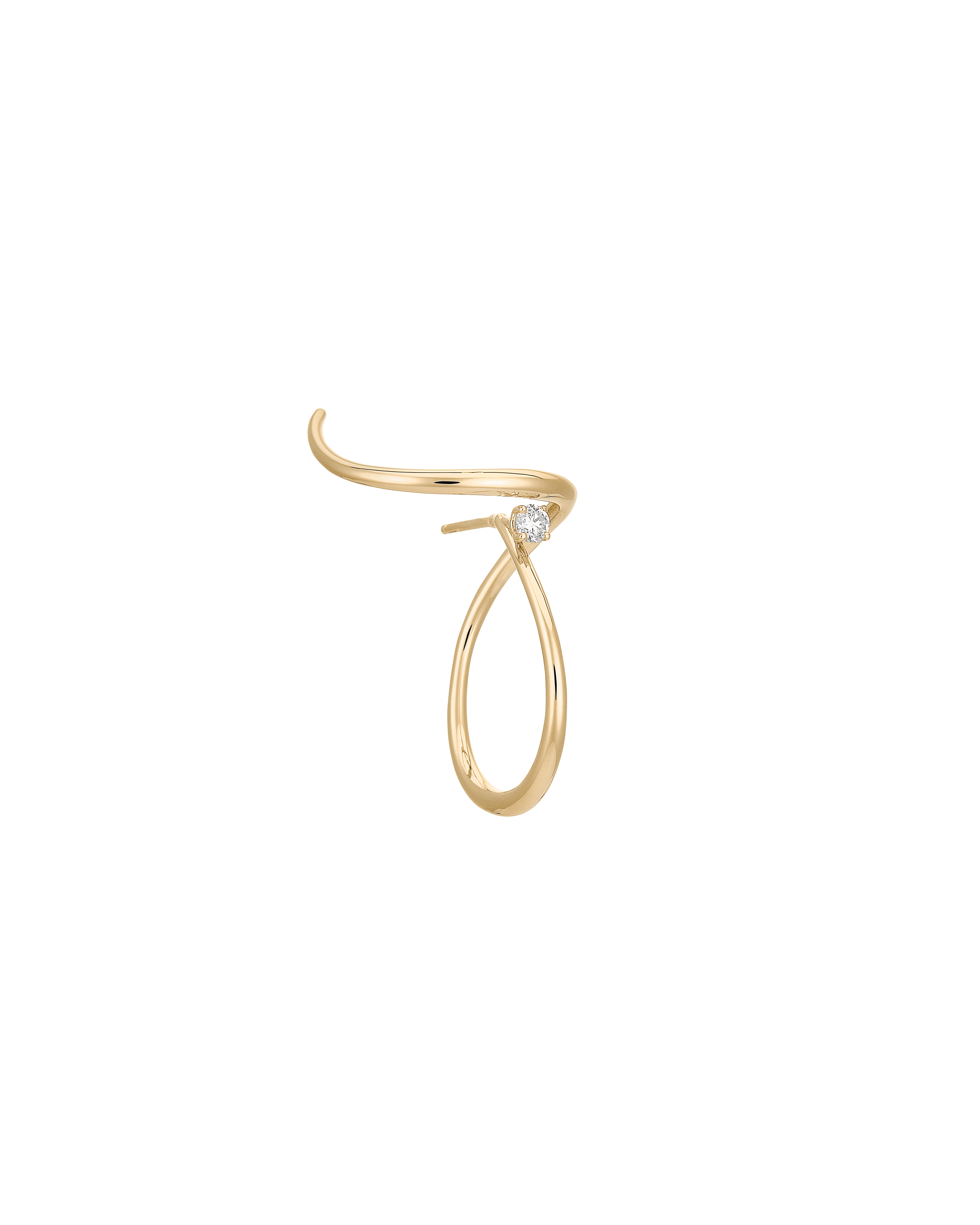 charlotte chesnais Looping ピアス
シャルロットシェネ looping-earring-fjbo016udia-on